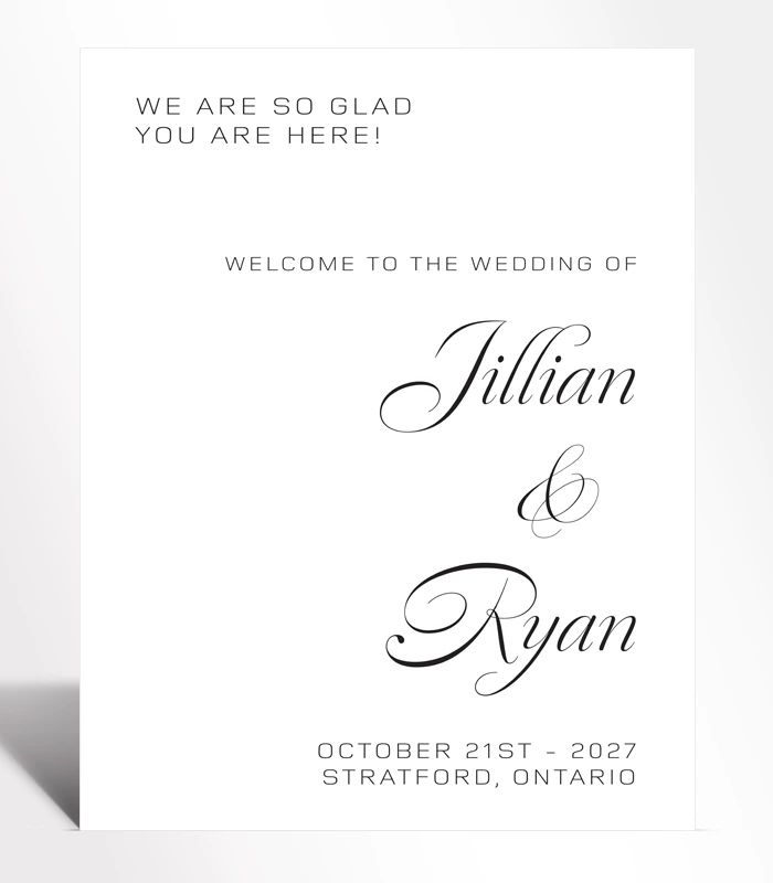 Sign 6 Lillian Signature Sign Collection - Image 1